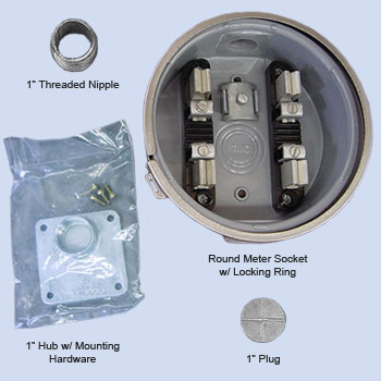 electrical meter box parts