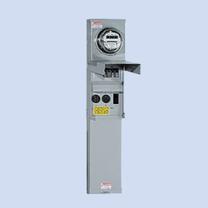 Image of RV panel with meter socket