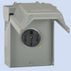 Image of U054 Midwest RV hookup, 50 amp receptacle